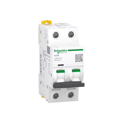 ACTI9 Interruptor Termomagnetico IC60N 2x32 A Curva C Schneider Electric A9F74232
