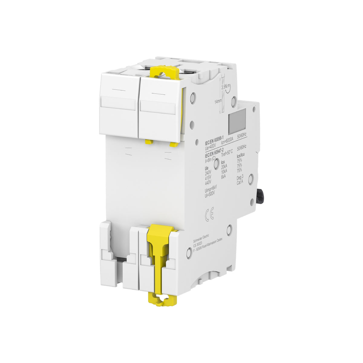 ACTI9 Interruptor Termomagnetico IC60N 2x40 A Curva C Schneider Electric A9F74240