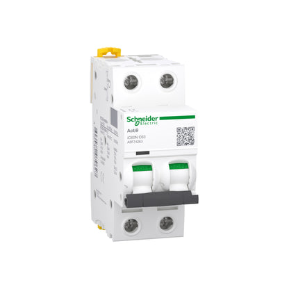 ACTI9 Interruptor Termomagnetico IC60N 2x63 A Curva C Schneider Electric A9F74263