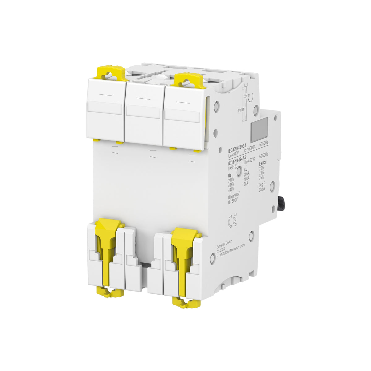 ACTI9 Interruptor Termomagnetico IC60N 3x16 A Curva C Schneider Electric A9F74316