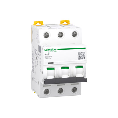 ACTI9 Interruptor Termomagnetico IC60N 3x16 A Curva C Schneider Electric A9F74316