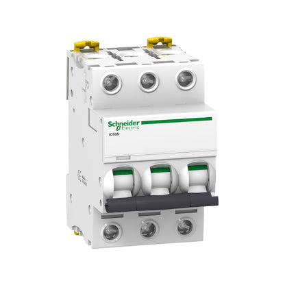 ACTI9 Interruptor Termomagnetico IC60N 3x63 A Curva C Schneider Electric A9F74363