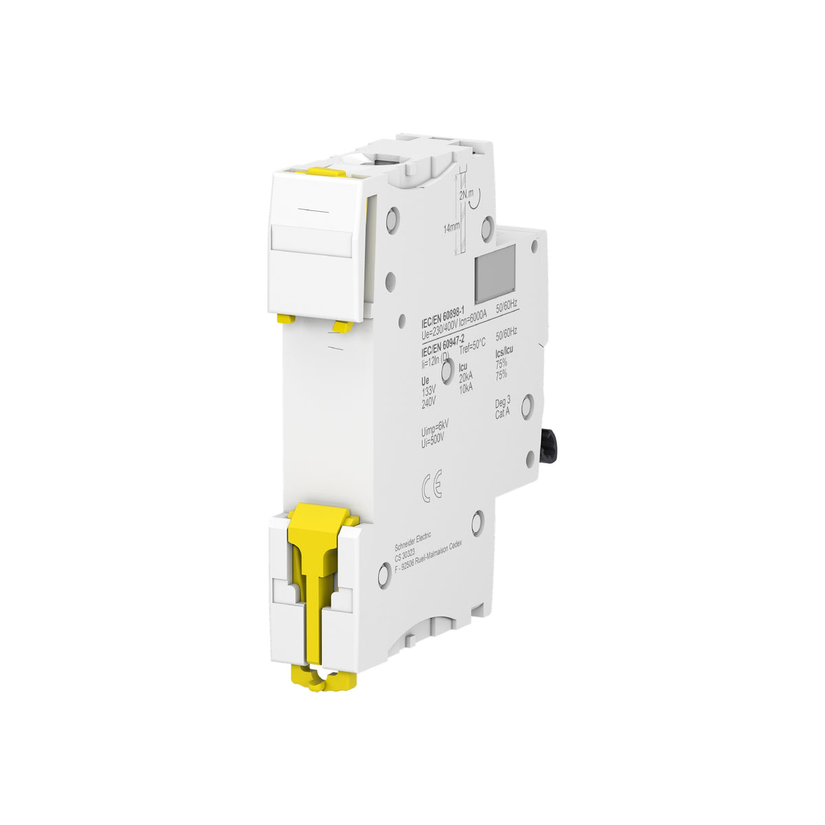 ACTI9 Interruptor Termomagnetico IC60N 1x20 A Curva D Schneider Electric A9F75120