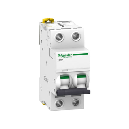 ACTI9 Interruptor Termomagnetico IC60N 2x16 A Curva D Schneider Electric A9F75216