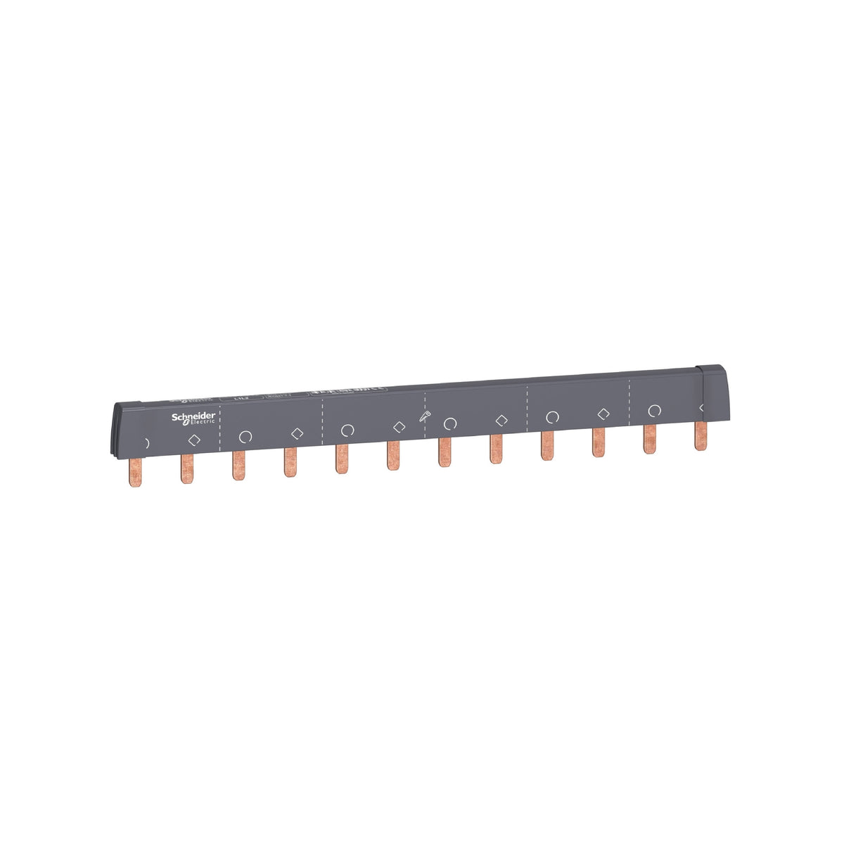 Acti 9-Peines de Conexión-Posibilidad de Cortar-2 P 12 Módulos 100A Schneider Electric A9XPH212