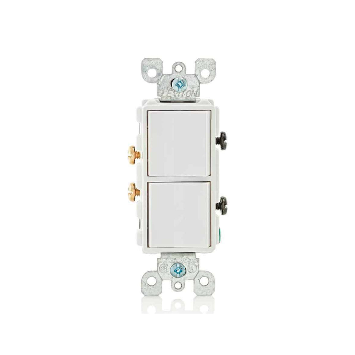 Apagador de 3 vías 15A Blanco Decora Leviton