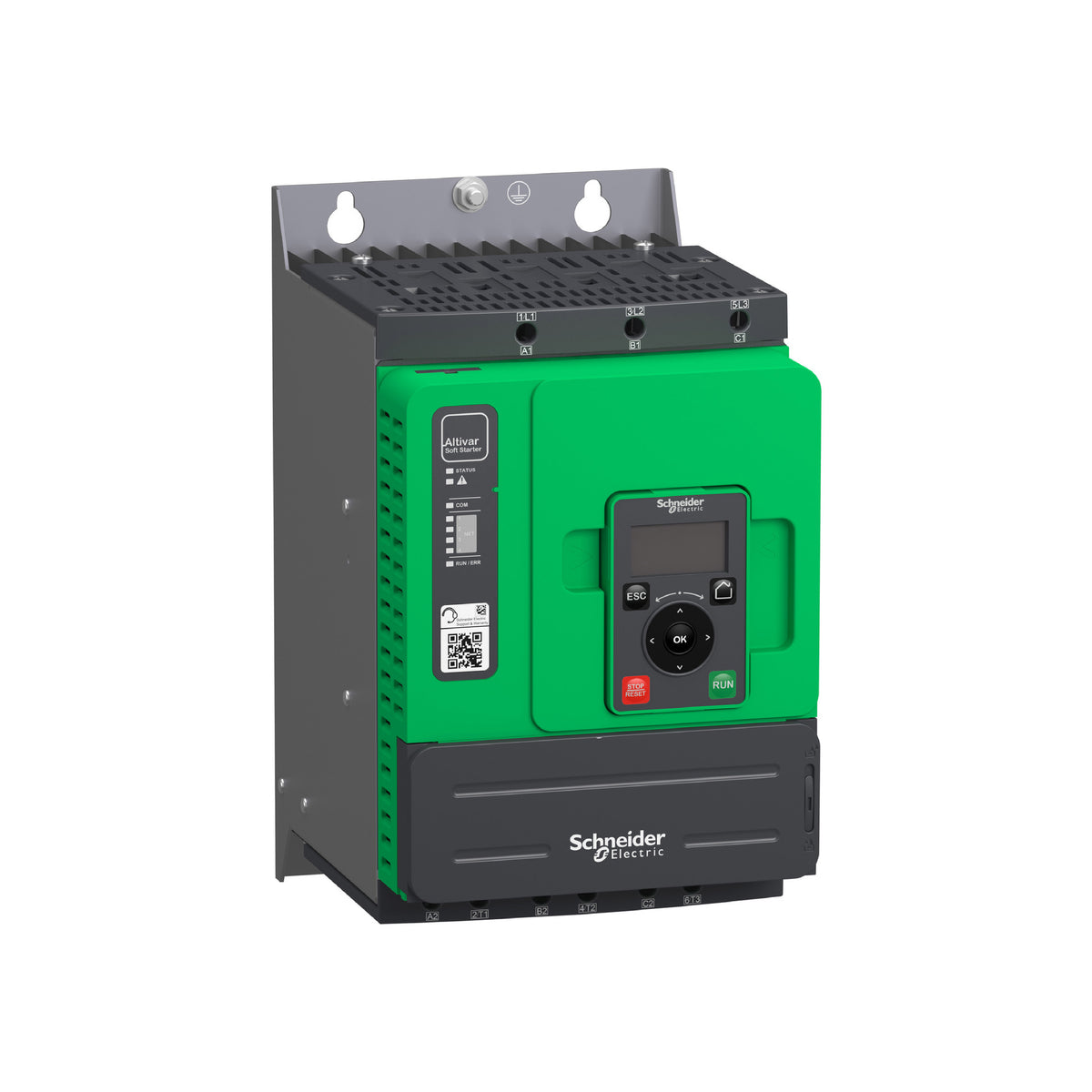 Arrancador Suave Altistart, Altistart 480,17 A, 208 A 690 V CA, Suministro de Control de 110 A 230 V CA Schneider Electric ATS480D17Y