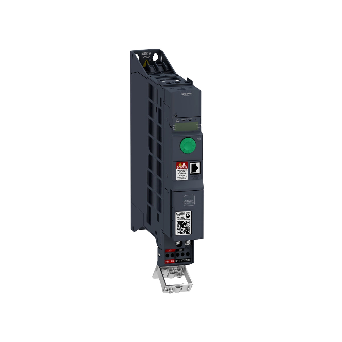 Variador de Velocidad ATV320 Altivar, 0.55 kW, 0.75 HP, 380...500v, 3 Fases Schneider Electric ATV320U06N4B