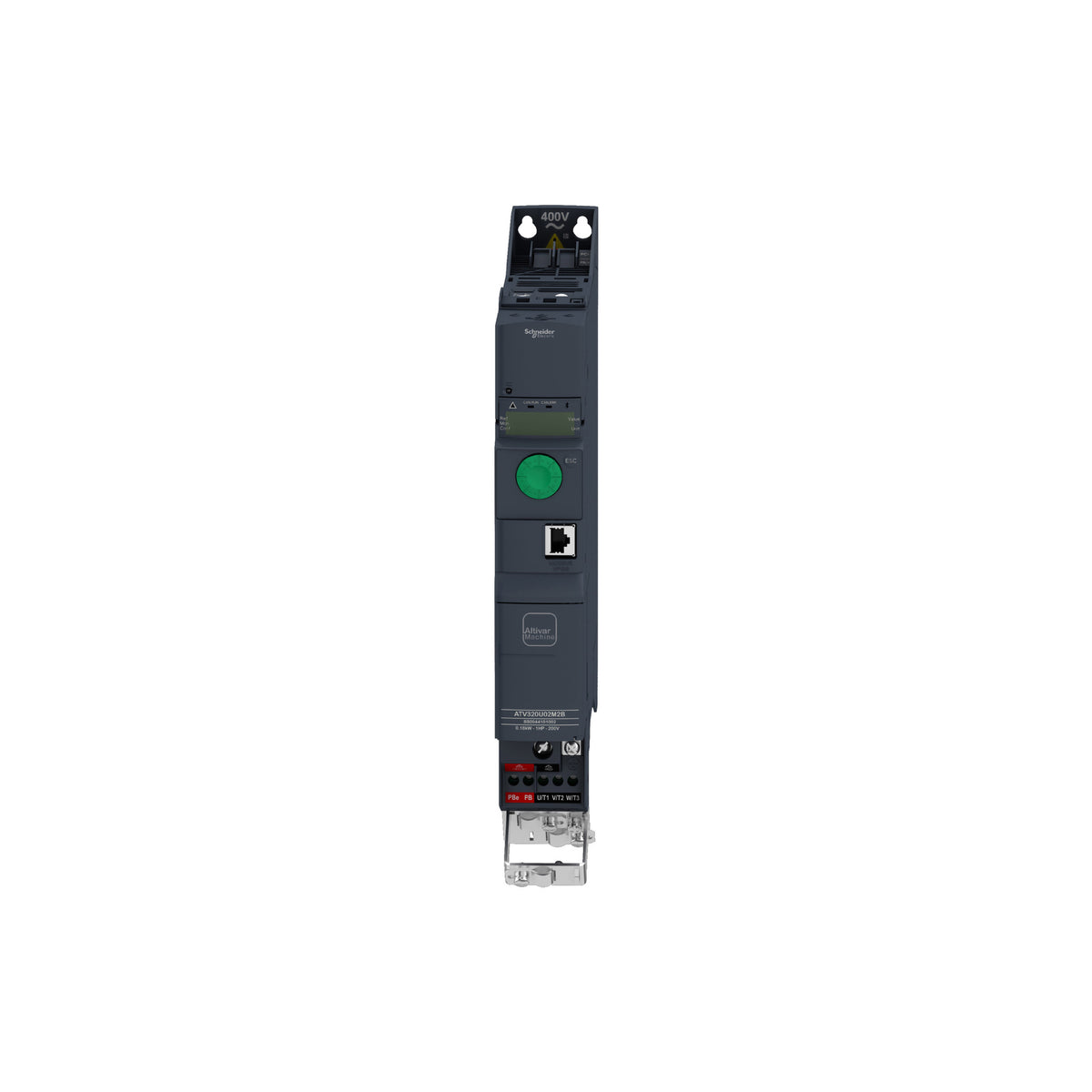 Variador de Velocidad ATV320 Altivar, 0.75 kW, 1 HP, 380...500v Schneider Electric ATV320U07N4B
