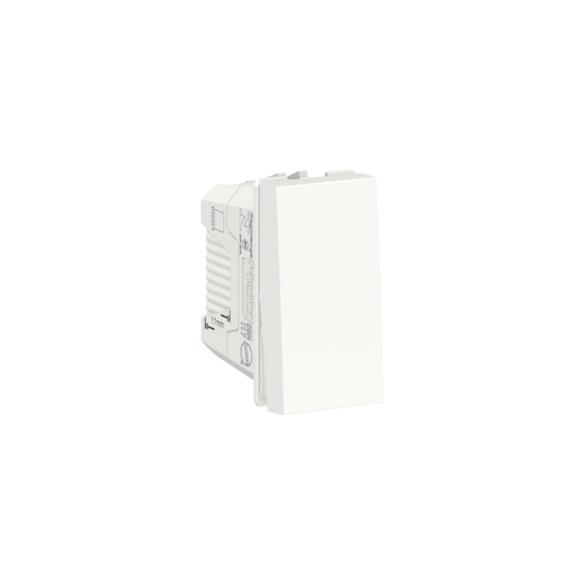 Apagador Sencillo color Blanco Orion 16A 1 vía Schneider Electric S70116104