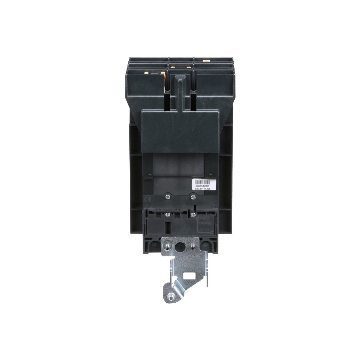 Interruptor Termomagnético Powerpact B, de 125A, 3 Polos, 600Y/347V, 14 kA, I-Line Schneider Electric BDA36125