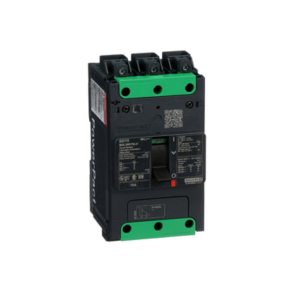 Powerpact Bd, 3p70 A, um Everlink Schneider Electric BDL36070LU