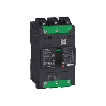 Powerpact Bd, 3p125 A, um Everlin Schneider Electric BDL36125LU
