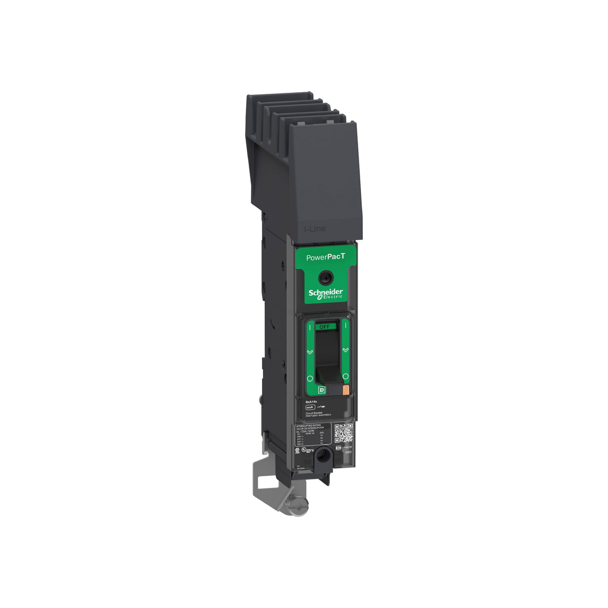Powerpact-Circuit Breaker-20A 1 P 347V AC 18 kA At 600Y/347 UL-I-Line Schneider Electric BGA160201