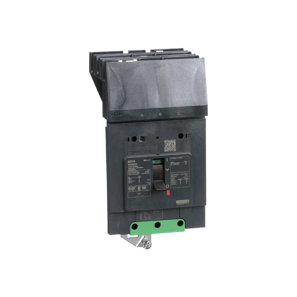 Powerpact Bg, 3p15 A, i-Line Schneider Electric BGA36015
