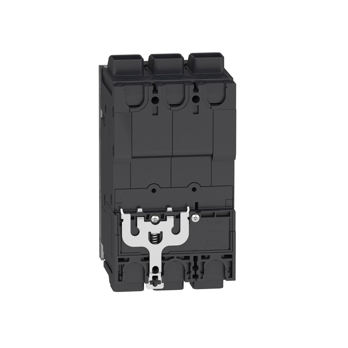 Interruptor, Powerpact B, 30A, 3 Polos, 600Y/347 VCA, 18 kA, Zapatas, Termomagnético, 80%, Cable de Control On Schneider Electric BGL36030LU
