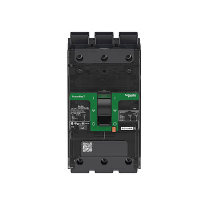 Interruptor, Powerpact B, 60 A, 3 Polos, 600 y/347 V CA, 18 kA, Terminales, Termomagnético, 80 %, Cable de Control en el Extremo Schneider Electric BGL36060LU