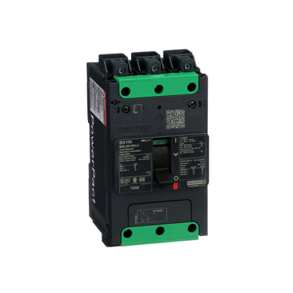 Powerpact-Circuit Breaker-100A 3 P AC 35 kA At 480/440v(ul/Iec)-Tmd-Everlink Lug Schneider Electric BGL36100LU