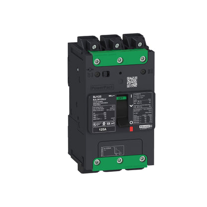 Powerpact-Circuit Breaker-100A 3 P AC 35 kA At 480/440v(ul/Iec)-Tmd-Everlink Lug Schneider Electric BGL36100LU