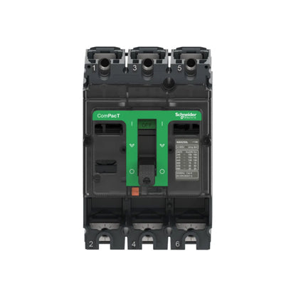Marco Básico de Interruptor, Compact NSX160H, 70 kA/415 VCA, 3 Polos, Clasificación de Marco 160 A, sin Unidad de Disparo Schneider Electric C16H3