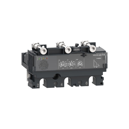 Unidad de Control Micrologic 2.2, Compact NSX250,3 Polos, Protecciones Electrónicas Básicas, Clasificación 250A Schneider Electric C2532D250