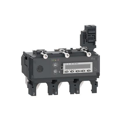 Unidad de Control Micrologic 5.3e, Compact NSX400/630,3 Polos, Protecciones Electrónicas Básicas, Contador de Energía, Clasificación 400A Schneider Electric C4035E400