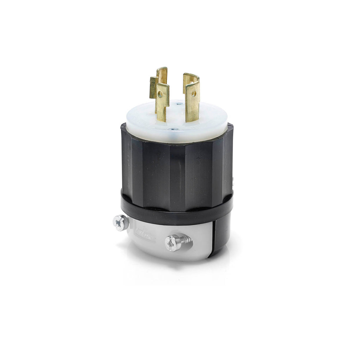 Clavija de Media Vuelta 3P 4H 20A NEMA L15-20P Leviton