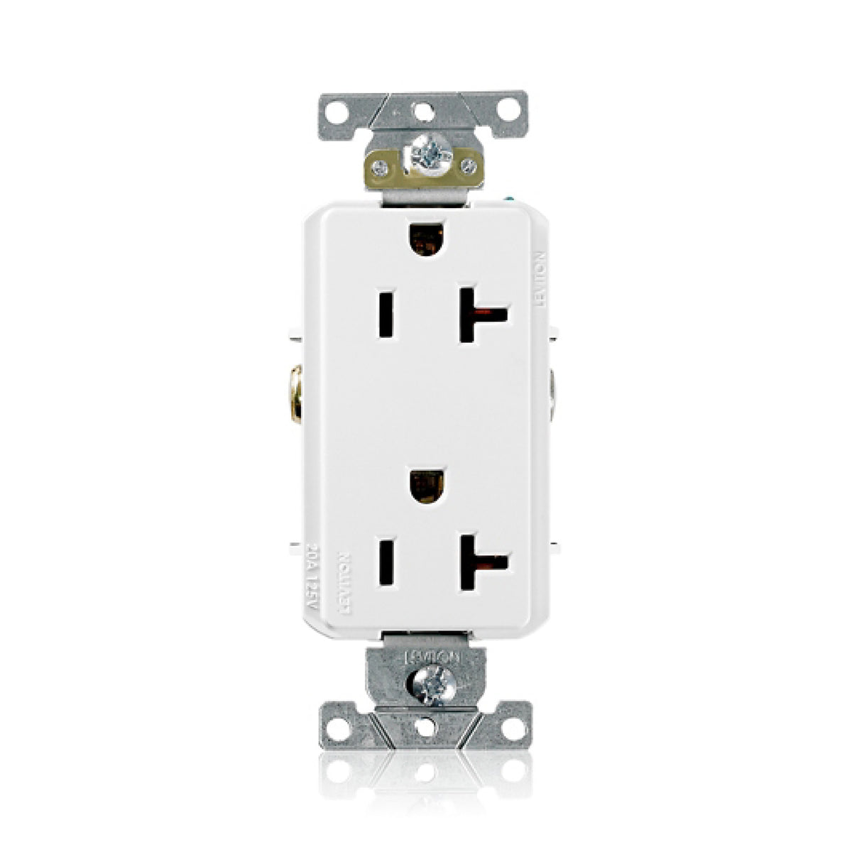 Contacto Dúplex 20A 125V Blanco Decora Plus Leviton