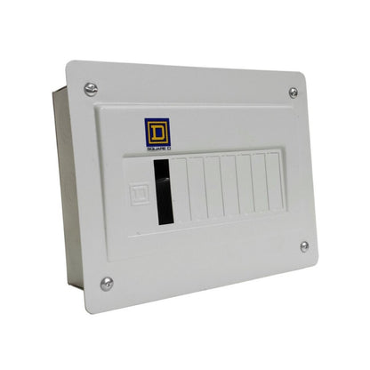 Centro de Carga QOD de Zapatas Principales 100A 1F 3H 8P NEMA1 de Empotrar Schneider Electric QOD8FB