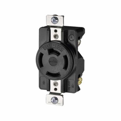 Conector para 20A 3P 4H Negro Arrow Hart Eaton