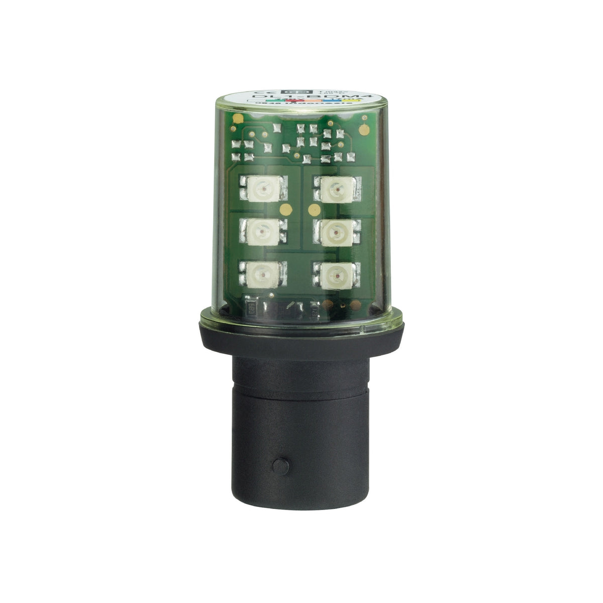 Yellow LED BA15 24 VCA/DC Schneider Electric DL1BDB8