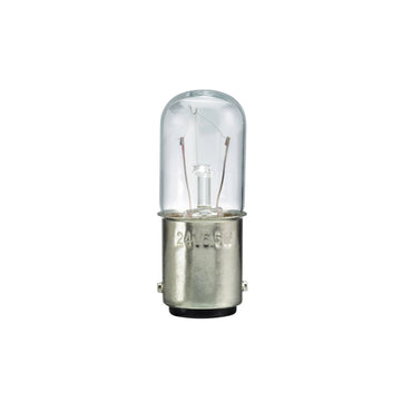 Bombilla Incandescente Transparente para Señalización-Ba 15d-230 V 10 W Schneider Electric DL1BLM