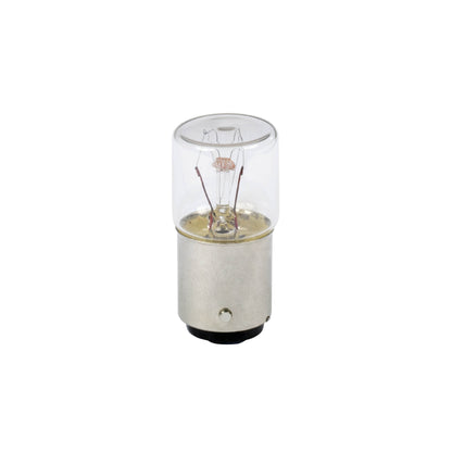 Bombilla Incandescente Transparente para Señalización-Ba 15d-230 V 10 W Schneider Electric DL1BLM