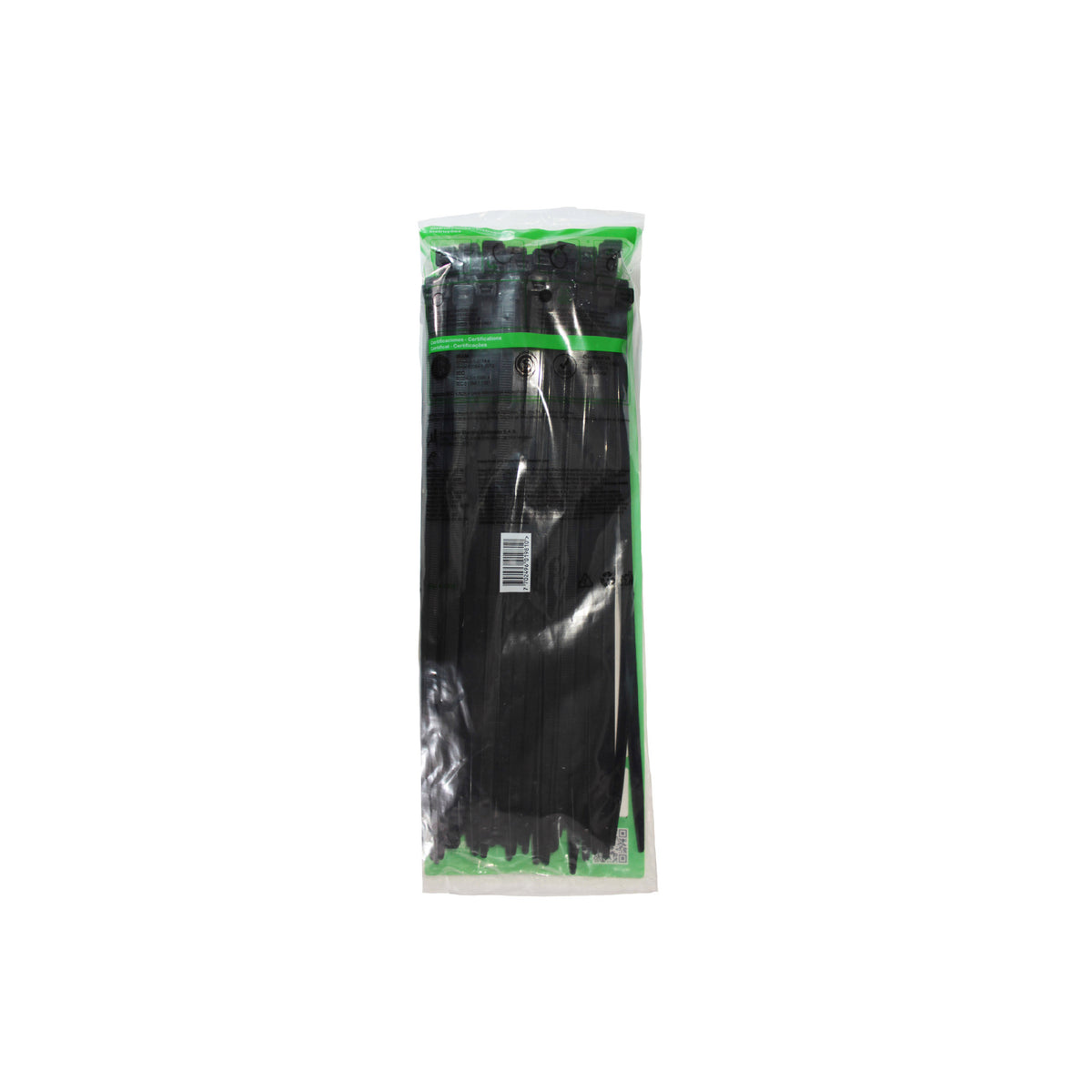 Cincho Dexson de 35 CM de Largo X 4.8 MM de Ancho, Color Negro, Incluye 100 Piezas Schneider Electric DXN3014N