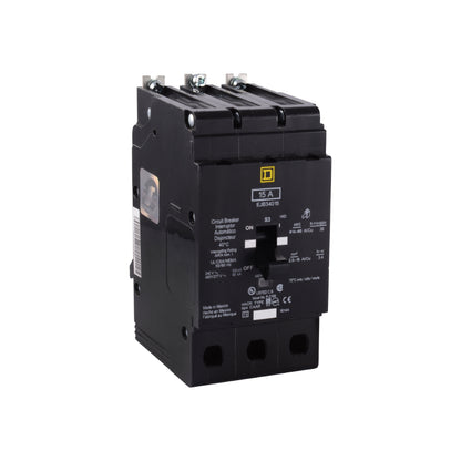 Interruptor Atornillable Marco E-3 P 15 A 480/277 VCA 35/65 kA Schneider Electric EGB34015