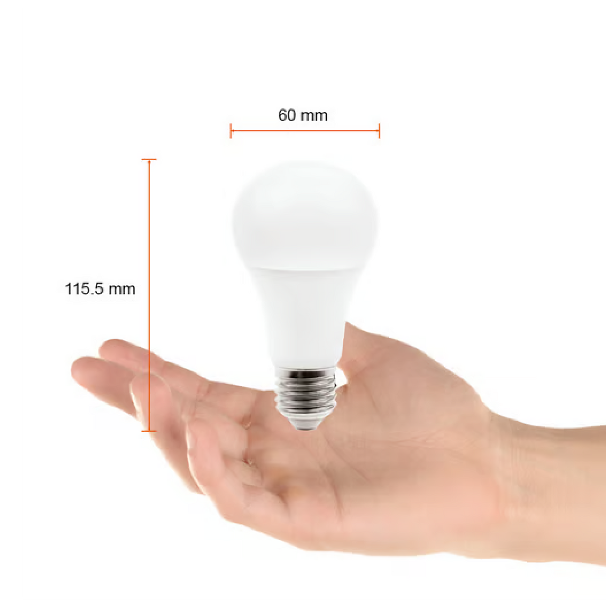 Foco LED A19 10W Luz Cálida Base E27 Atenuable Tecnolite