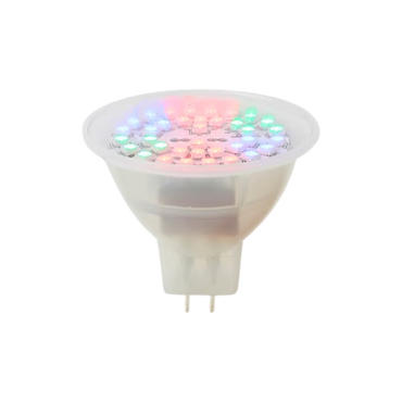 Foco LED MR16 3W Luz RGB Colores Base GX5.3 Tecnolite