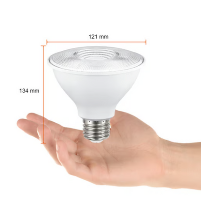 Foco LED  PAR30 13W Luz Cálida Base E27 Blanco Tecnolite