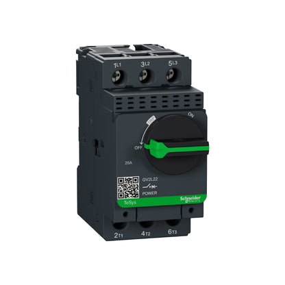 Tesys GV2-Interruptor Magnético-25 A-Conexión por Tornillo Schneider Electric GV2L22