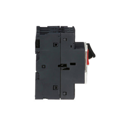 Interruptor de Motor Termomagnético GV2 Ajustable de 6A a 10A, 690 VCA, 3 Polos, 100 kA, Conexión por Tornillo Schneider Electric GV2ME14