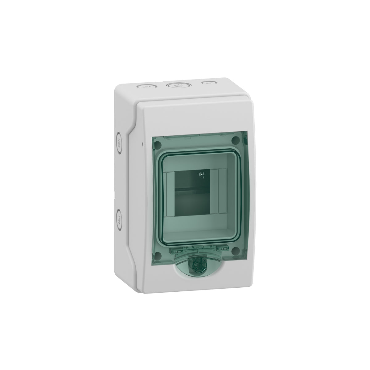Gabinete Mini Kaedra 1F 4 Módulos IP65 Riel Din Schneider Electric 13441