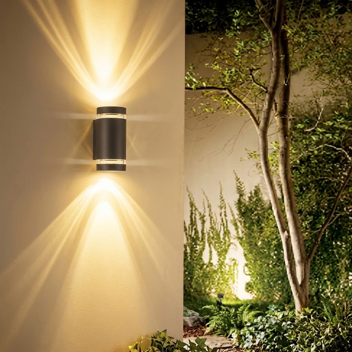 Lámpara de pared tipo arbotante GU10x2 Aluminio 100W Tecnolite