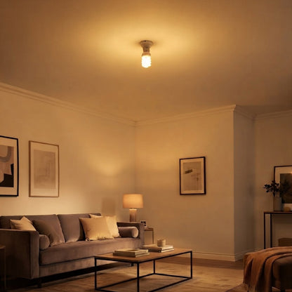 Foco Flourescente 13W Luz Cálida Base E27 Tecnolite