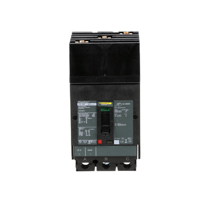 Interruptor termomagnético PowerPacT H, de 15A, 3 polos, 35kA a 600V, I-Line Schneider Electric HGA36015