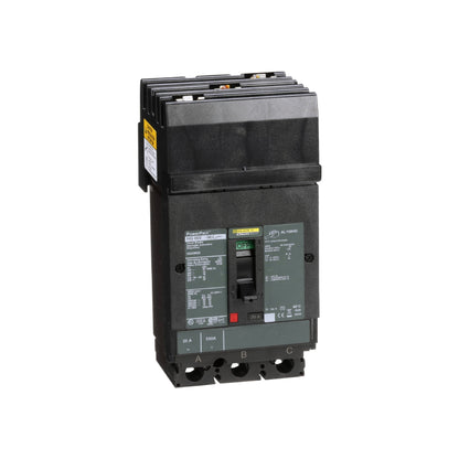 Interruptor termomagnético PowerPacT H, de 20A, 3 polos, 35kA a 600V, I-Line Schneider Electric HGA36020