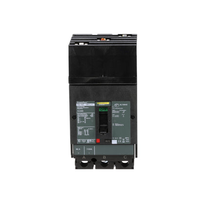Interruptor termomagnético PowerPacT H, de 80A, 3 polos, 35kA a 600V, I-Line Schneider Electric HGA36080