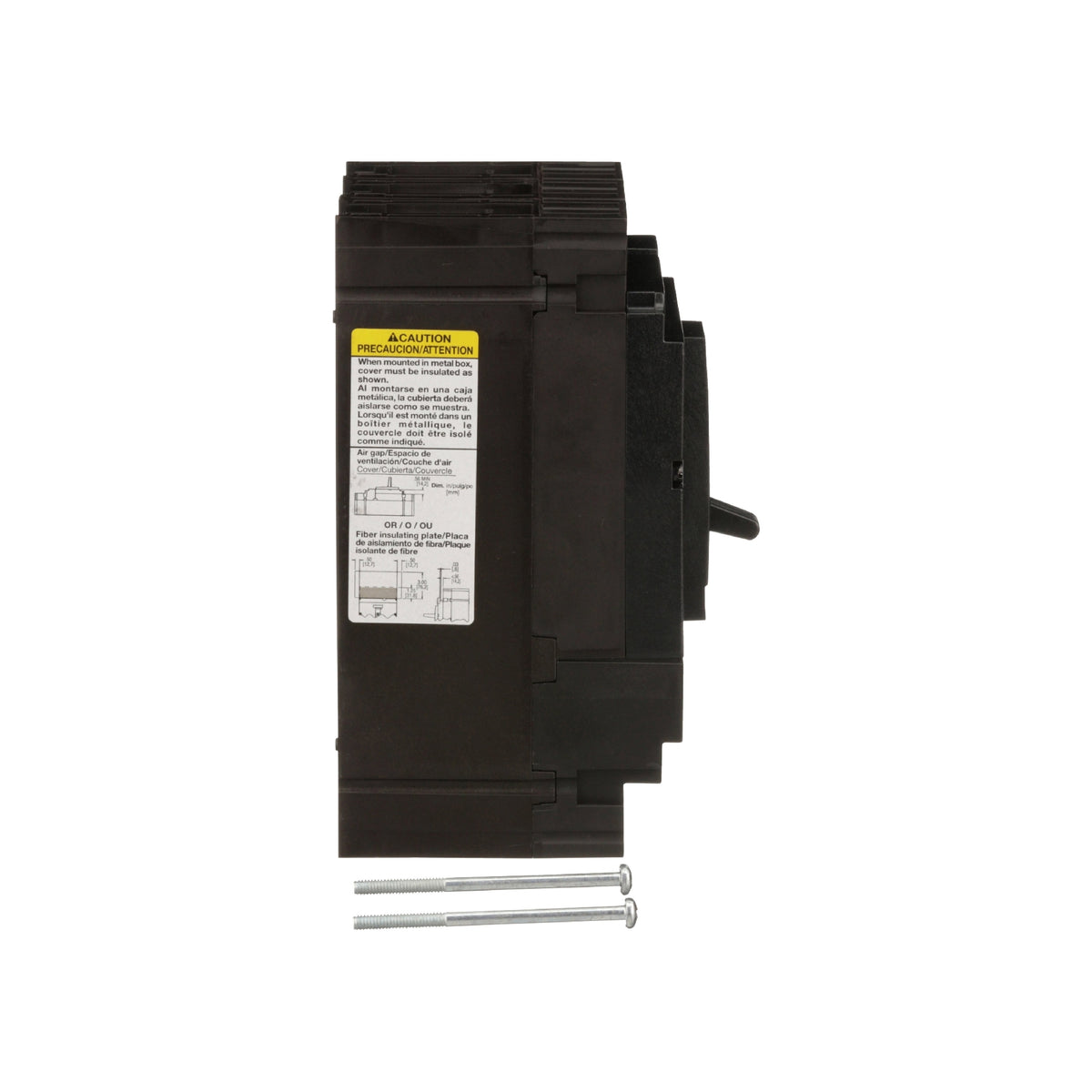 Interruptor termomagnético PowerPacT H, de 50A, 3 polos, 35kA a 600V, I-Line Schneider Electric HGL36050