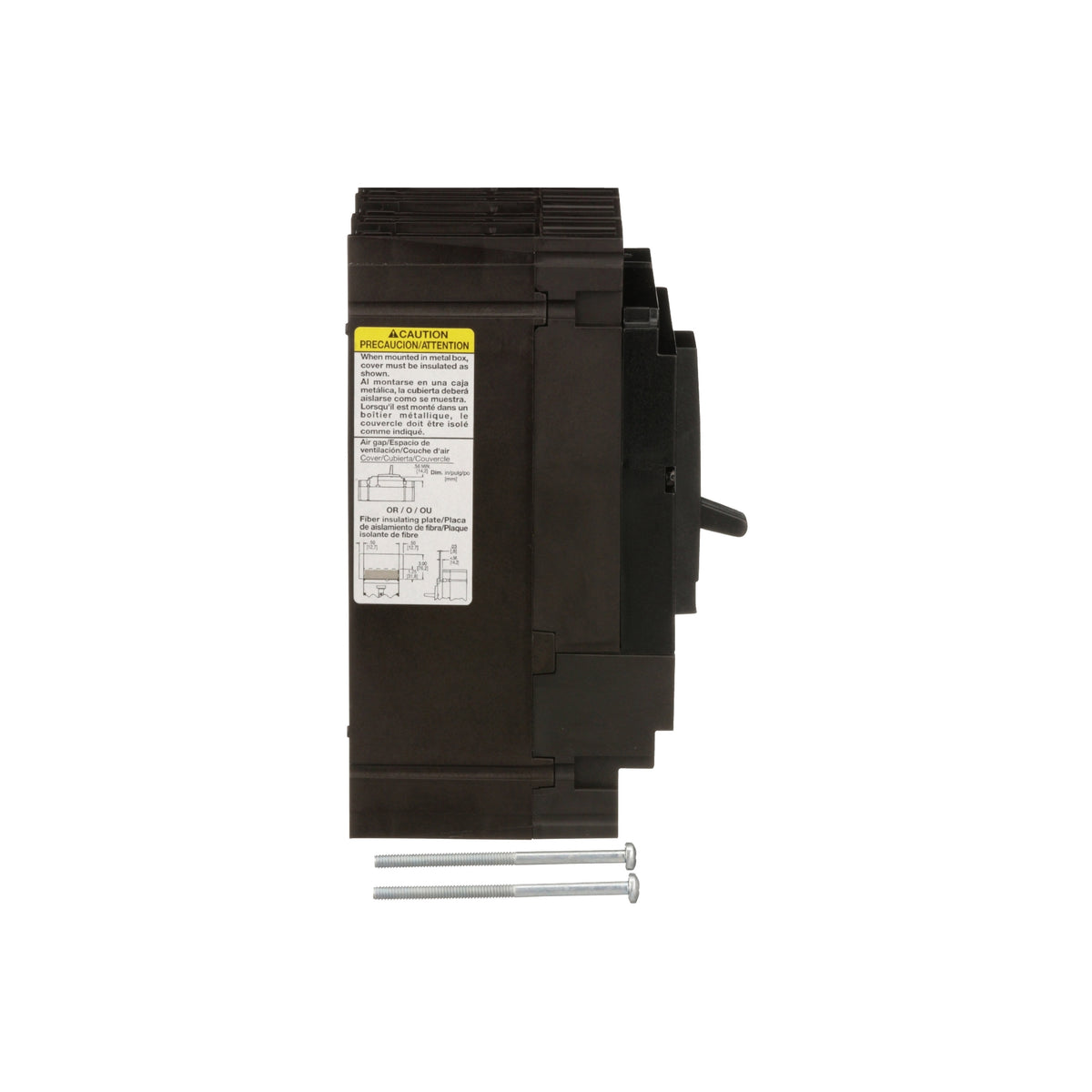 Interruptor termomagnético PowerPacT H, de 40A, 3 polos, 65kA a 600V, I-Line Schneider Electric HJL36040