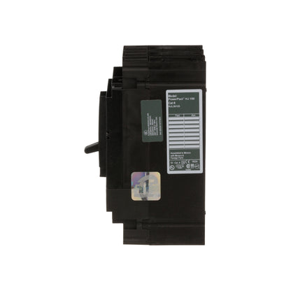 Interruptor termomagnético PowerPacT H, de 125A, 3 polos, 65kA a 600V, I-Line Schneider Electric HJL36125