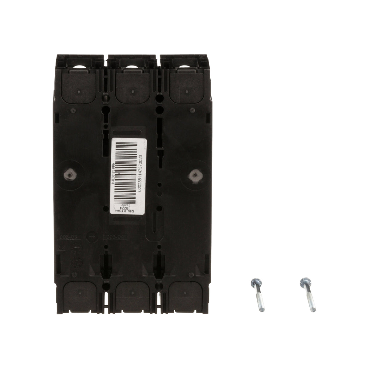 Interruptor termomagnético PowerPacT H, de 125A, 3 polos, 65kA a 600V, I-Line Schneider Electric HJL36125